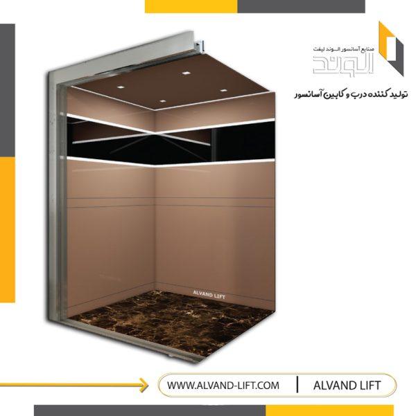 کابین آسانسور مدل AL-08 - تصویر 2